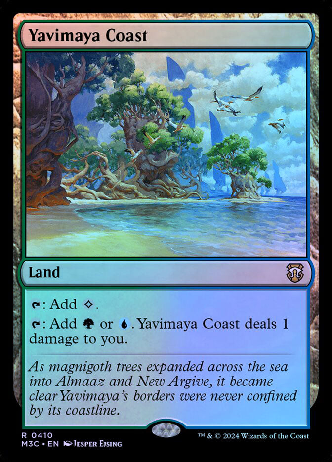 Yavimaya Coast - Ripple Foil