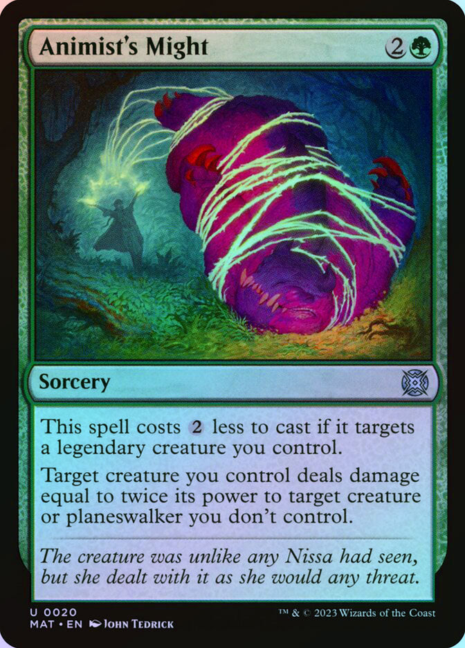 Animist's Might - Foil
