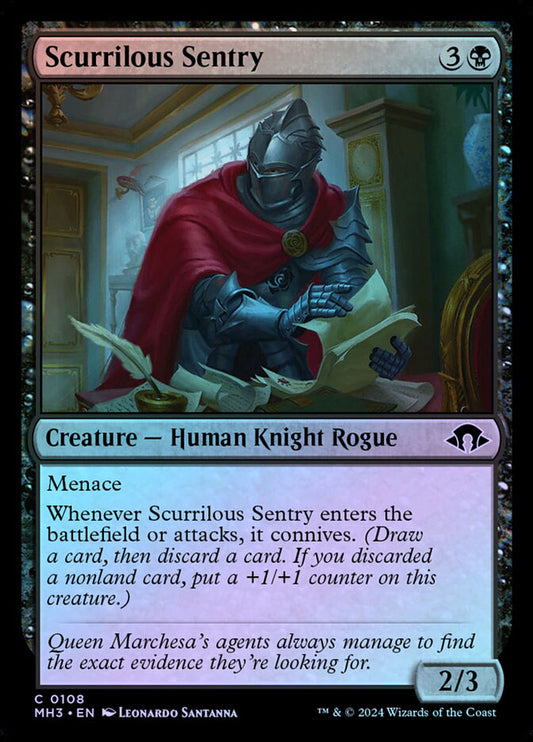 Scurrilous Sentry - Foil