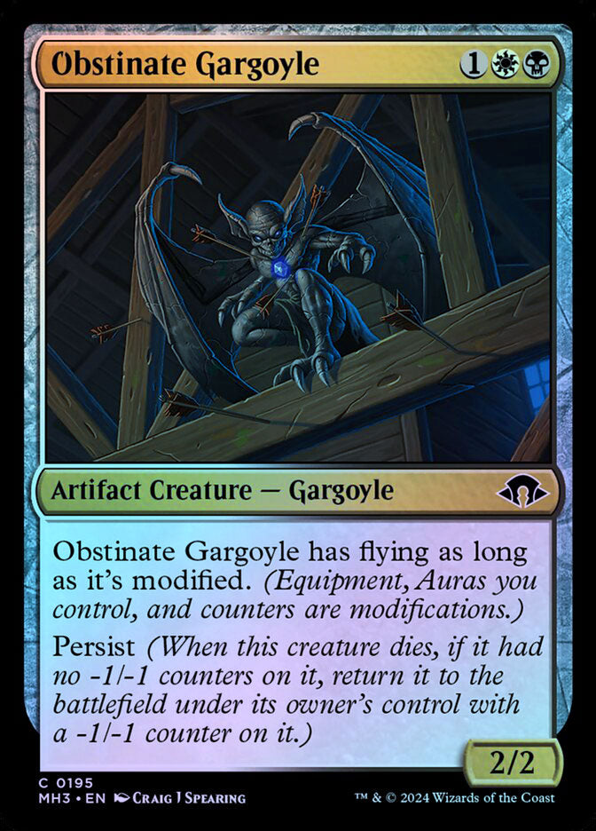 Obstinate Gargoyle - Foil