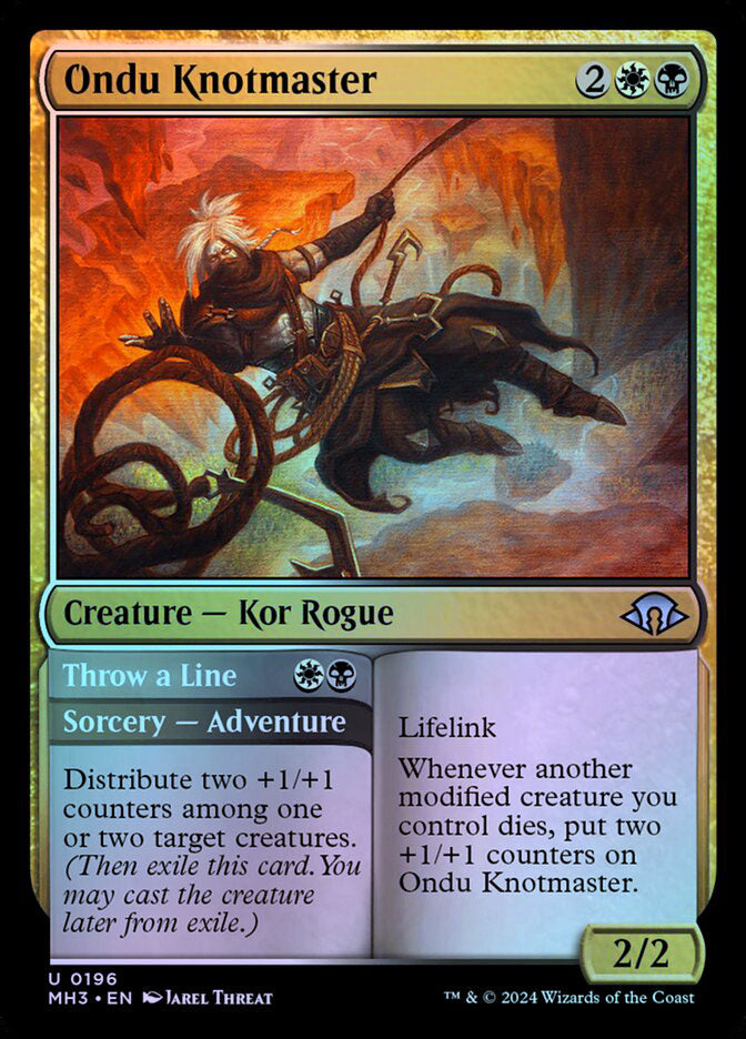Ondu Knotmaster // Throw a Line - Foil