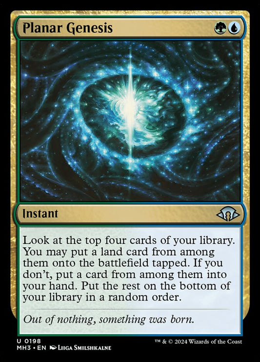 Planar Genesis