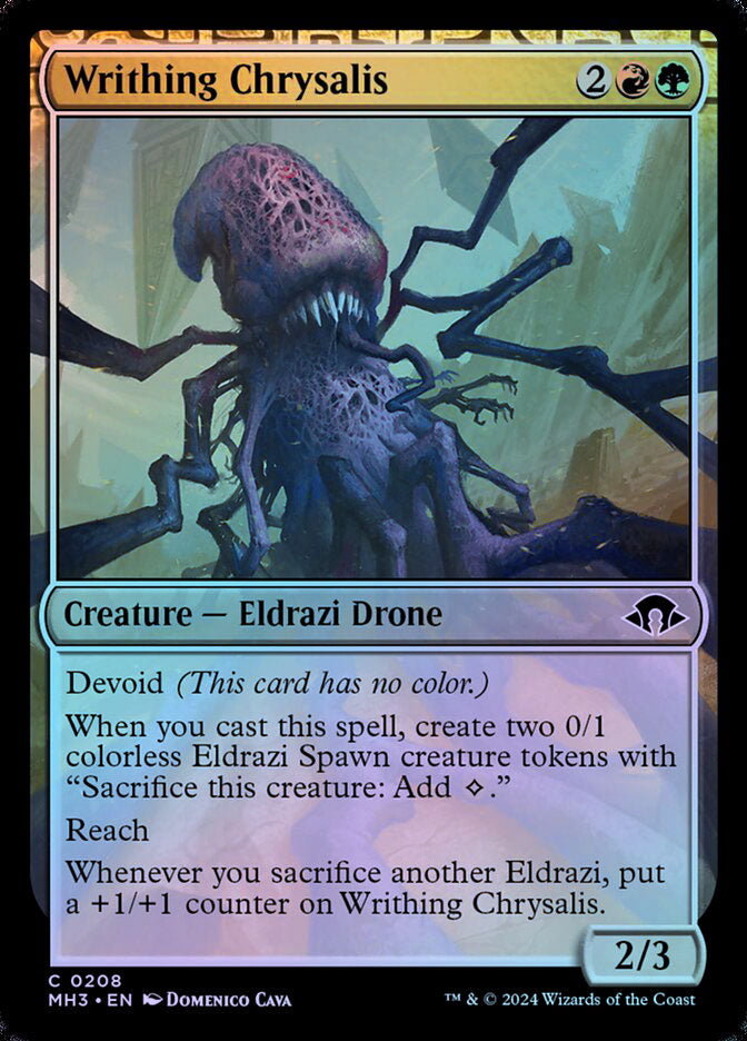 Writhing Chrysalis - Foil