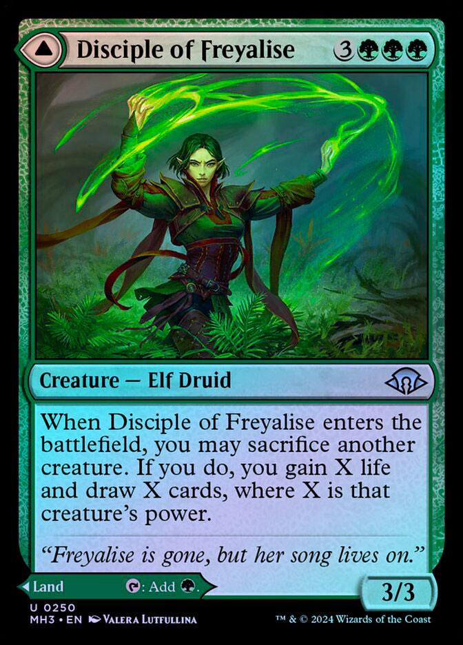 Disciple of Freyalise - Foil