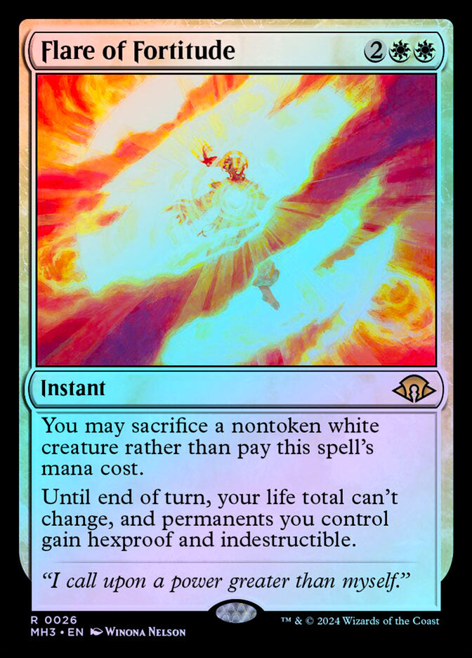 Flare of Fortitude - Foil