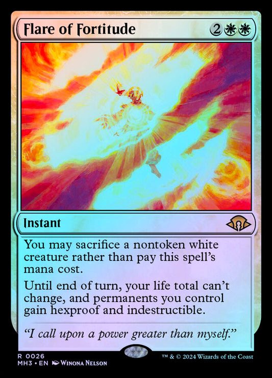 Flare of Fortitude - Foil