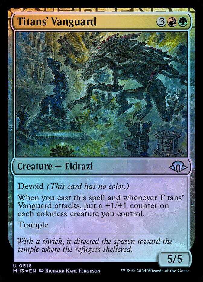 Titans' Vanguard - Ripple Foil