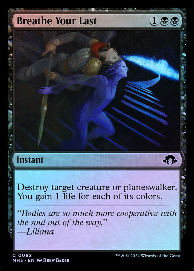 Breathe your Last - Foil