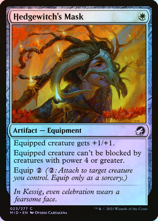 Hedgewitch's Mask - Foil