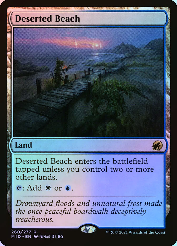 Deserted Beach - Foil