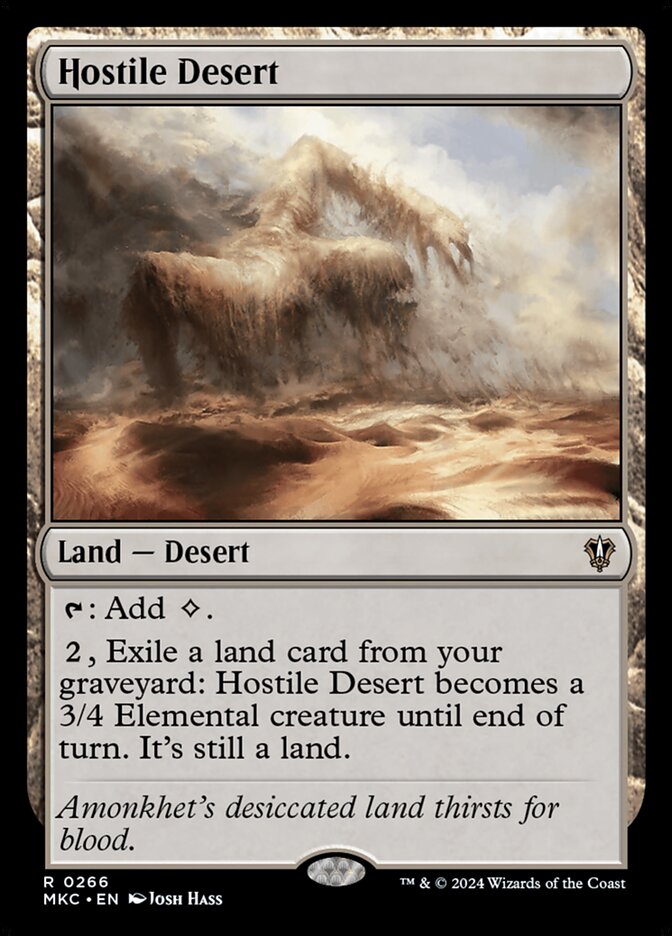 Hostile Desert