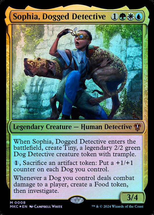 Sophia, Dogged Detective - Foil