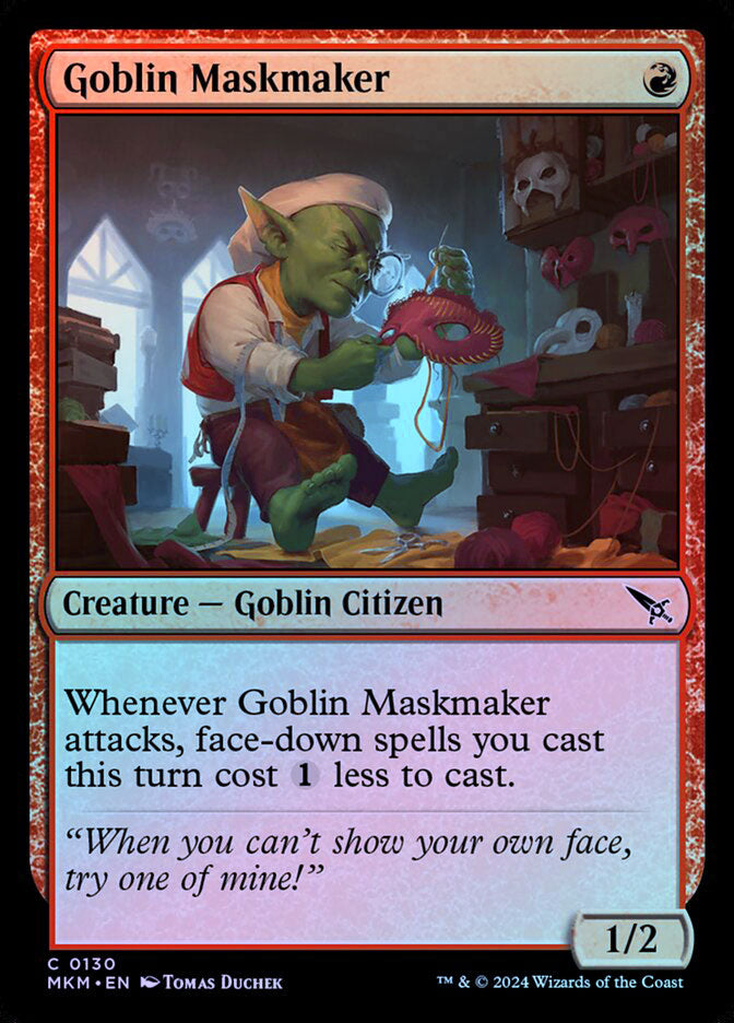Goblin Maskmaker - Foil