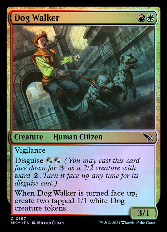 Dog Walker - Foil