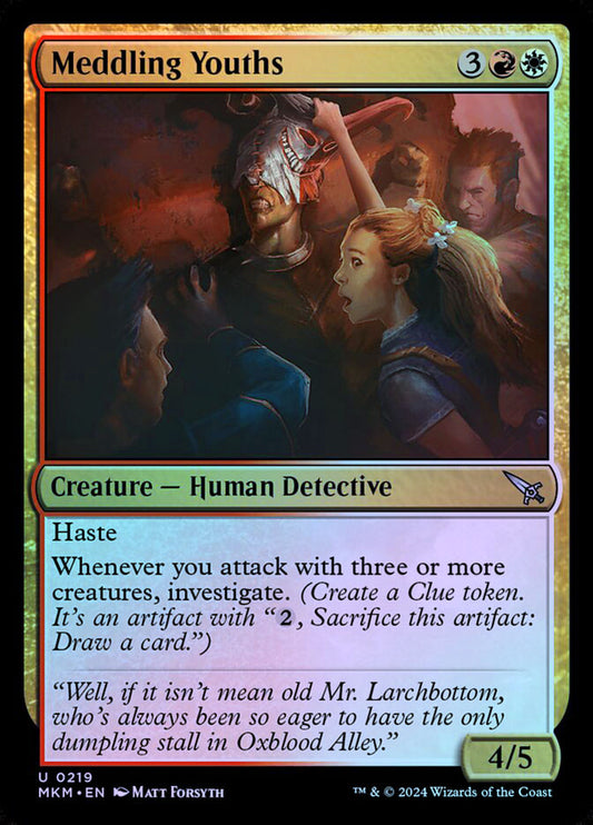 Meddling Youths - Foil