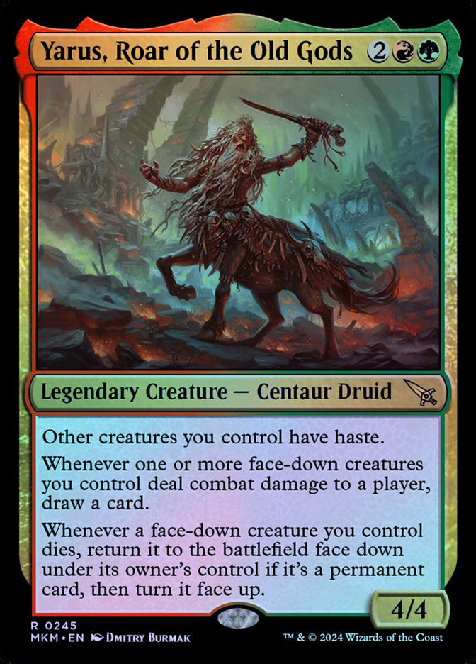 Yarus, Roar of the Old Gods - Foil
