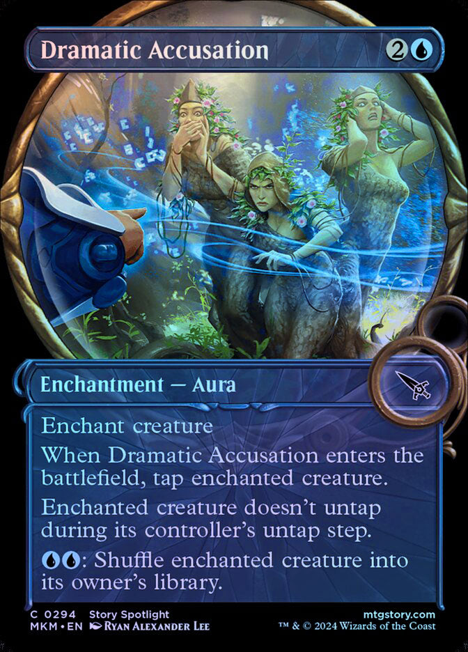 Dramatic Accusation (Showcase) - Foil