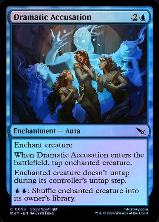 Dramatic Accusation - Foil
