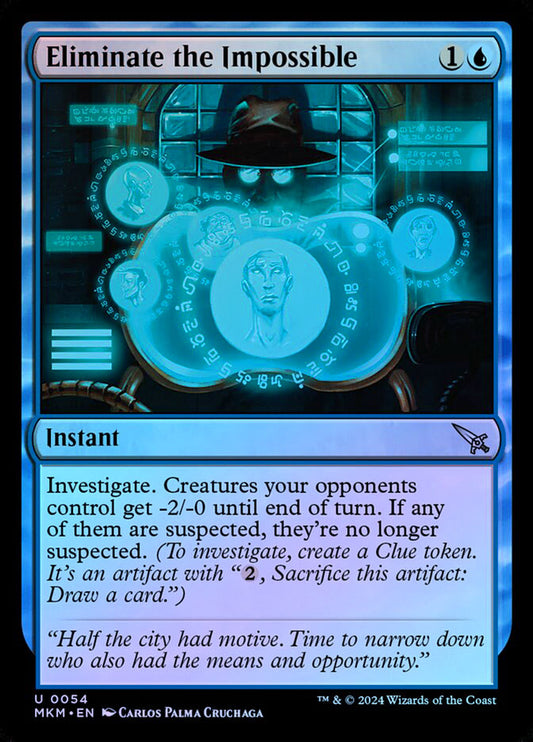 Eliminate the Impossible - Foil