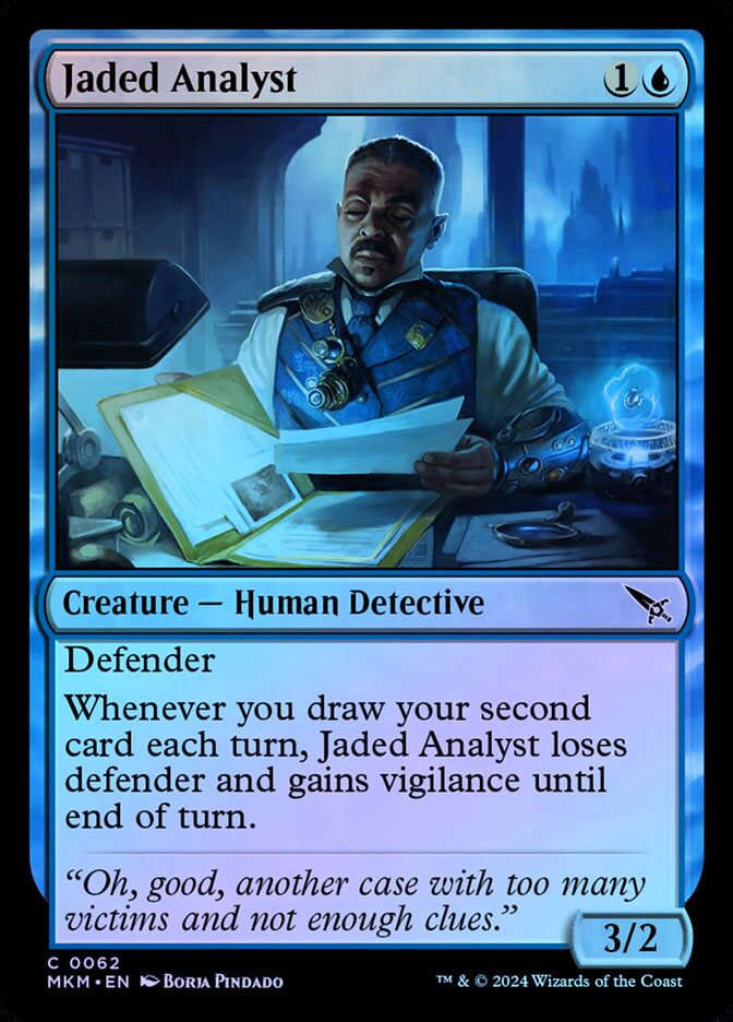 Jaded Analyst - Foil