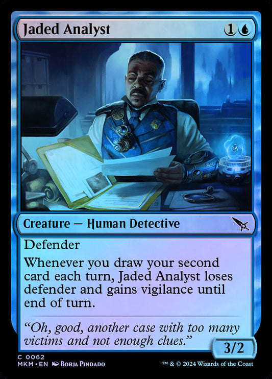 Jaded Analyst - Foil