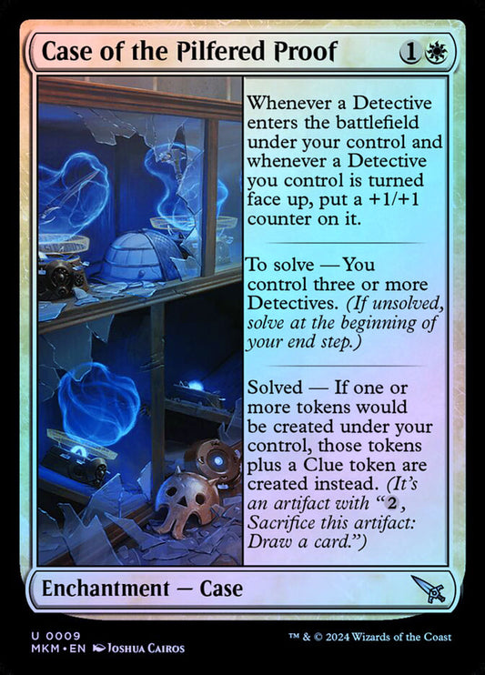 Case of the Pilfered Proof - Foil