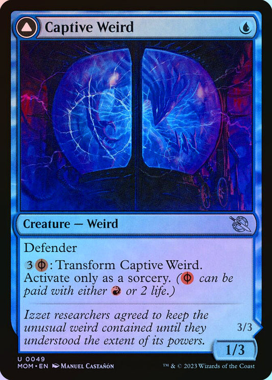 Captive Weird - Foil