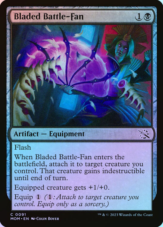 Bladed Battle-Fan - Foil