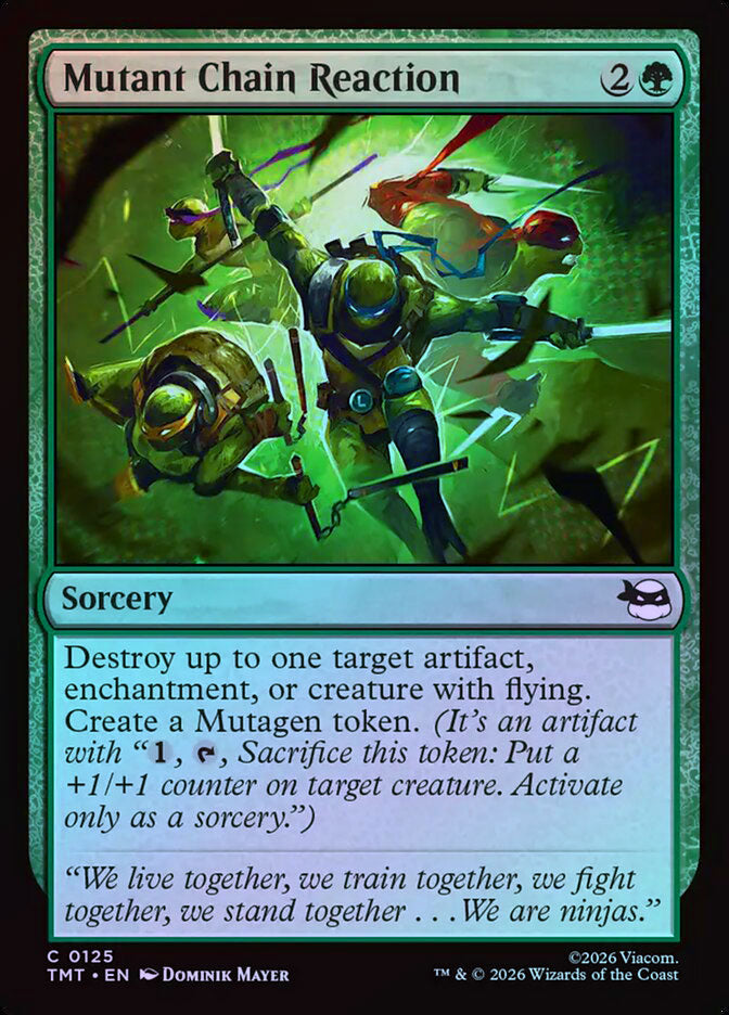 Mutant Chain Reaction - Foil