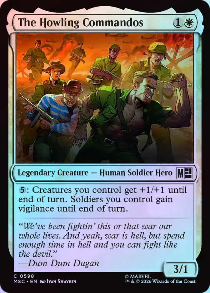 The Howling Commandos - Foil