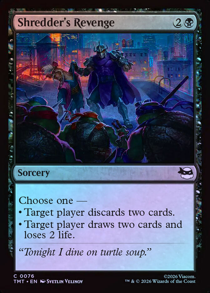 Shredder's Revenge - Foil