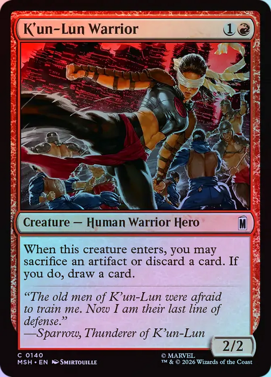 K'un-Lun Warrior - Foil