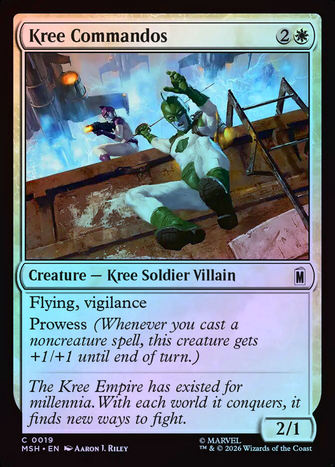 Kree Commandos - Foil