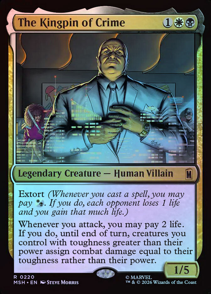 The Kingpin of Crime - Foil