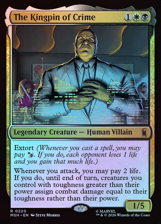 The Kingpin of Crime - Foil