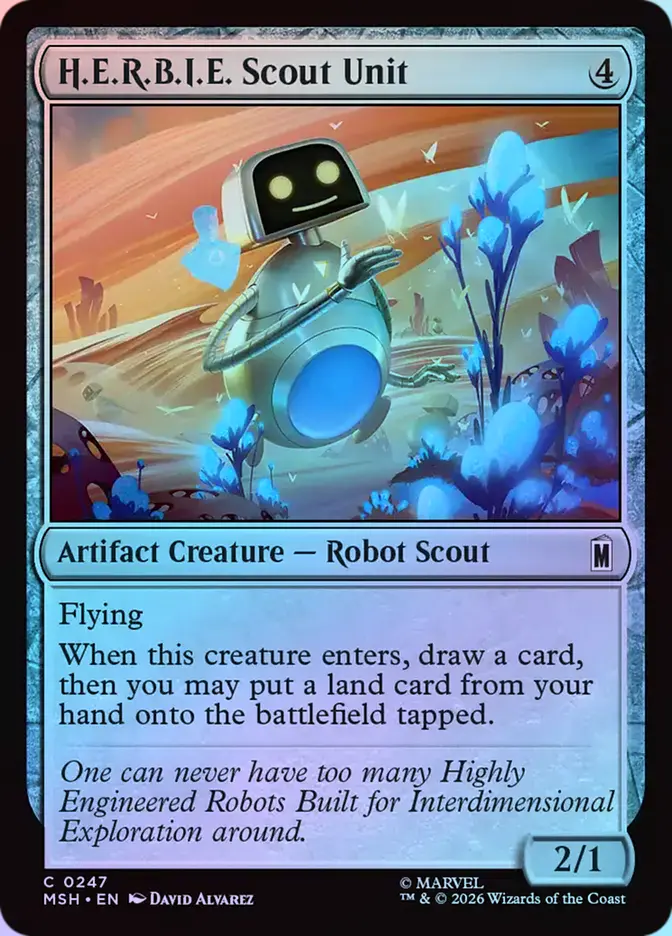 H.E.R.B.I.E. Scout Unit - Foil