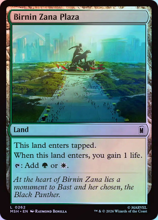 Birnin Zana Plaza - Foil