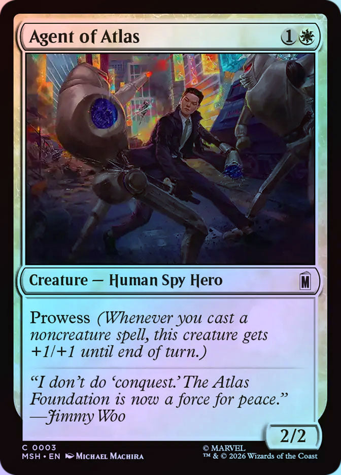Agent of Atlas - Foil