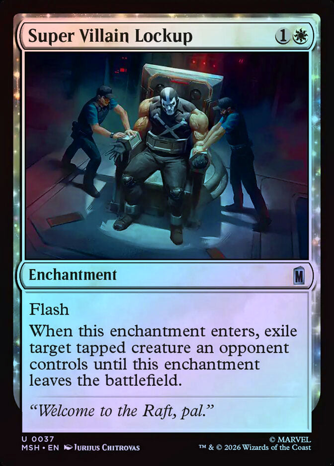Super Villain Lockup - Foil