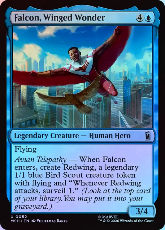 Falcon, Winged Wonder - Foil