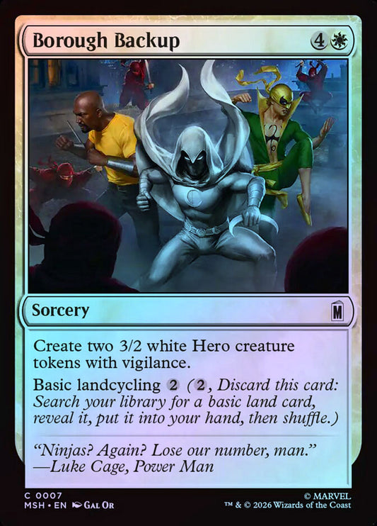 Borough Backup - Foil