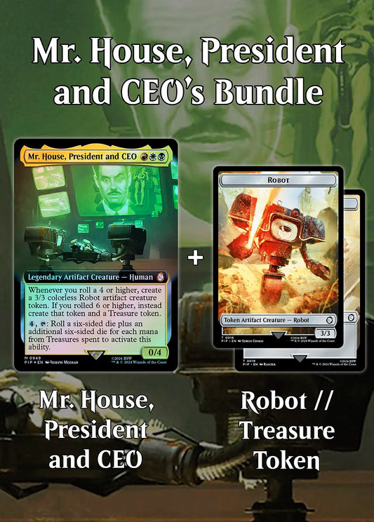 Mr. House, President and CEO + Robot // Treasure Token