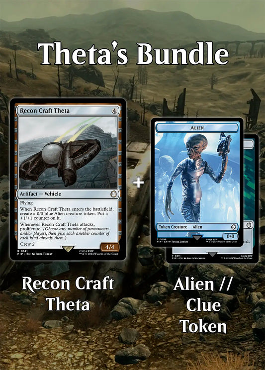 Recon Craft Theta's Bundle - Recon Craft Theta + Alien // Clue Token