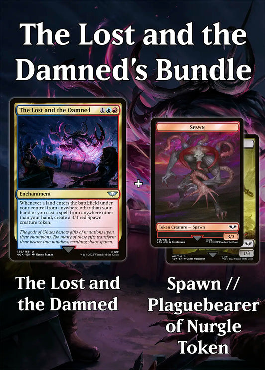 The Lost and the Damned's Bundle + Spawn Plaguebearer of Nurgle Token