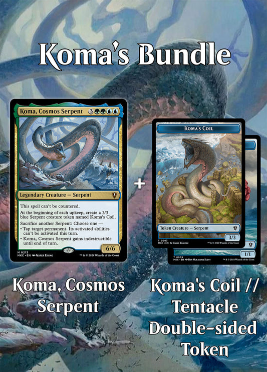 Koma, Cosmos Serpent + Koma's Coil Token