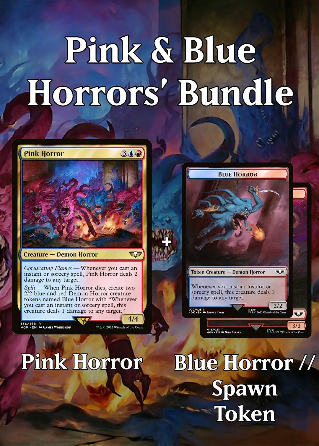Pink & Blue Horrors' Bundle