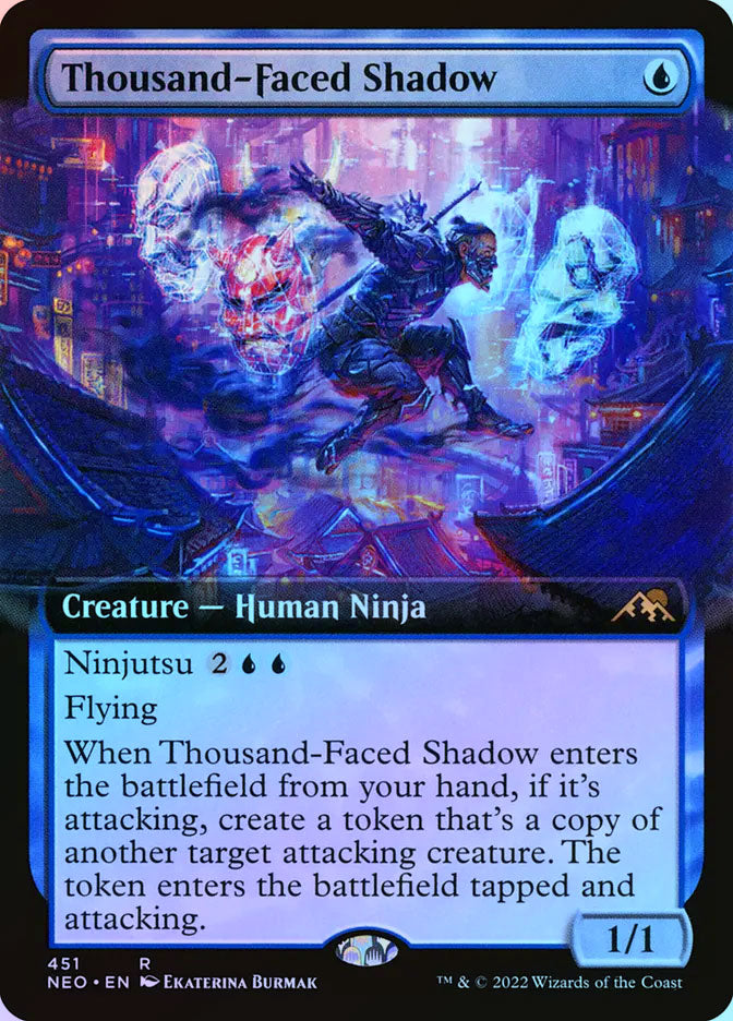 Thousand-Faced Shadow (Extended Art) - Foil