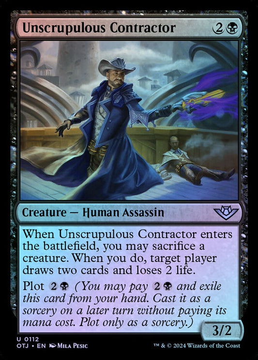 Unscrupulous Contractor - Foil
