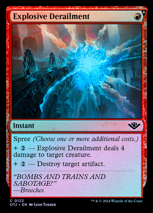 Explosive Derailment - Foil