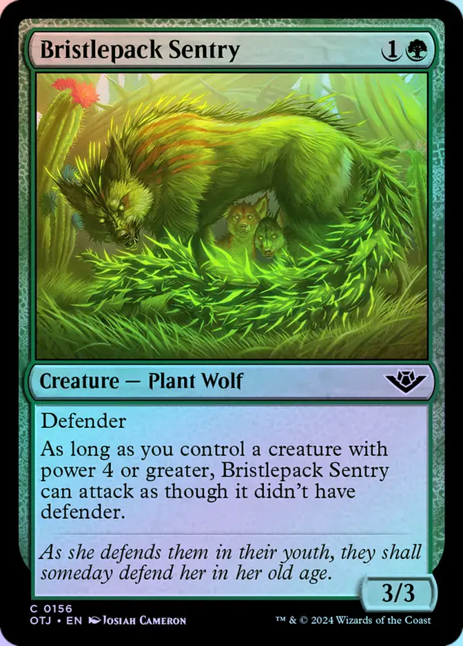 Bristlepack Sentry - Foil